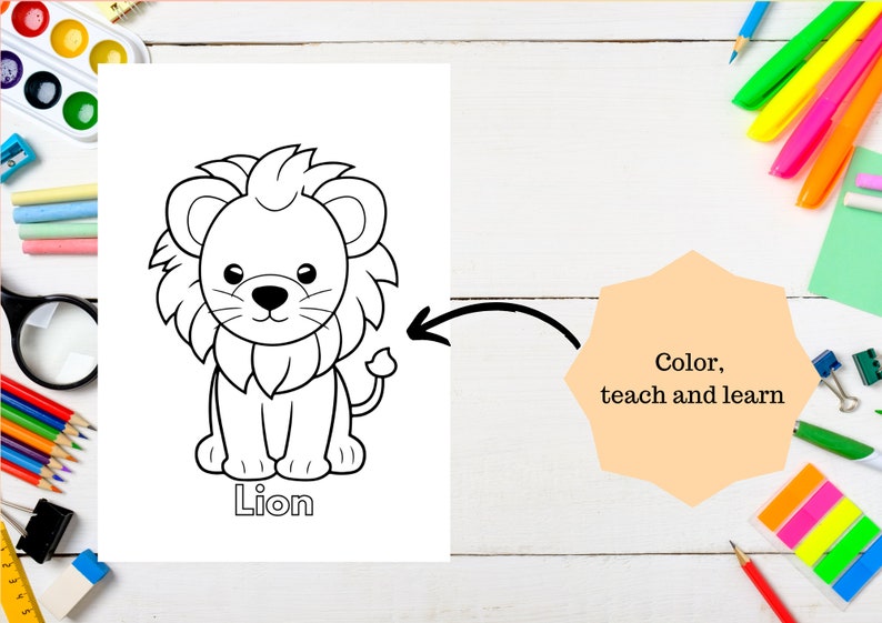 50 Easy Coloring Pages for Kids, Toddlers, Preschoolers Toddlers ...