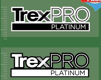 TexPro Platinum DTF Heat Transfer Patch 3.5x1" for uniforms
