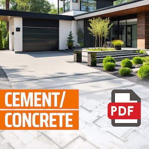 Fillable PDF CEMENT CONCRETE Addendum for Remodeling Contractors | Printable Legal Size Form