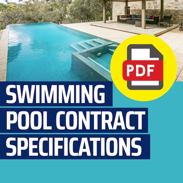 PDF Swimming Pool Construction Contract Specifications