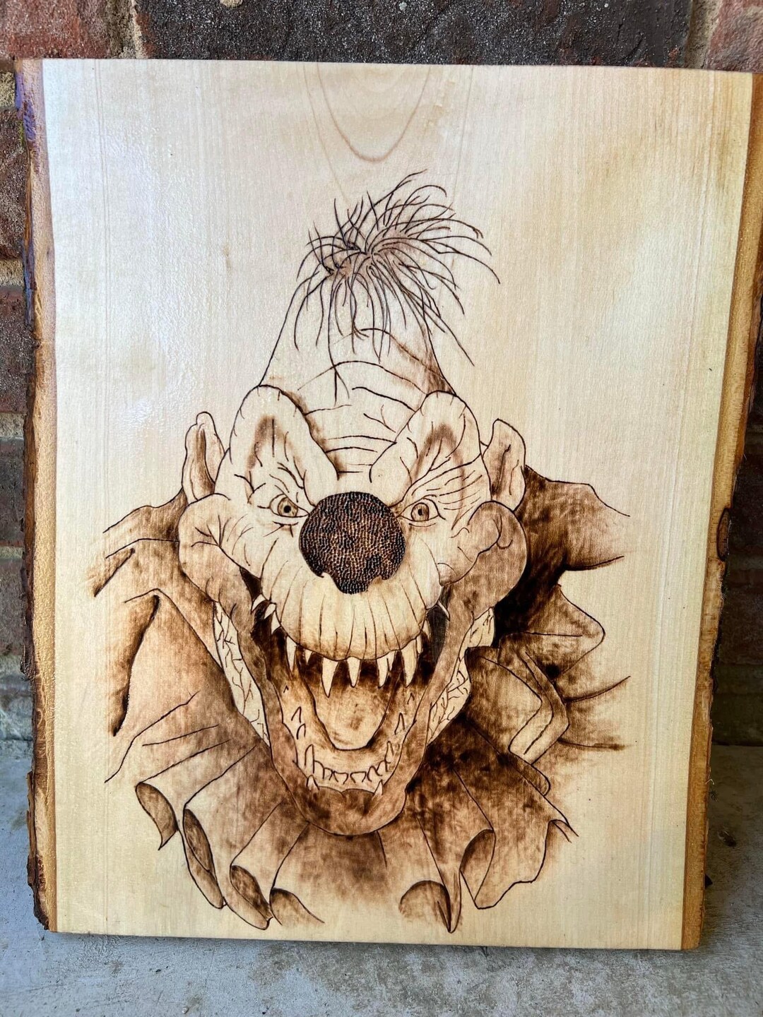 Custom Burnt Memorial Image Photo Engraved Art Decor on Wood - Etsy