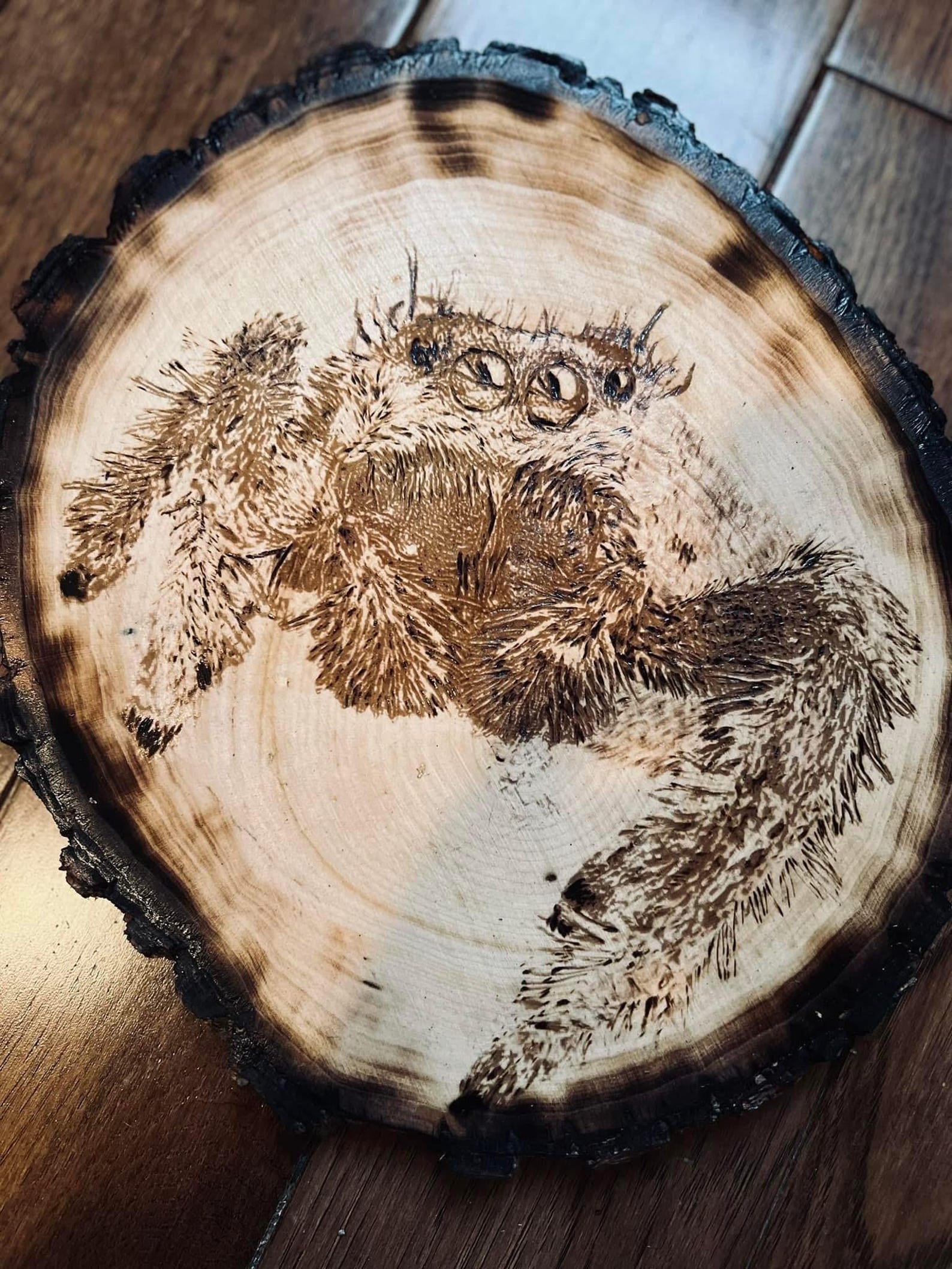 Custom Burnt Memorial Image Photo Engraved Art Decor on Wood - Etsy