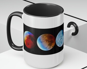 15oz - Two-Tone 360 Colored Moons Coffee Mug