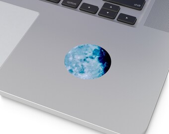 Blue Moon Vinyl Decal