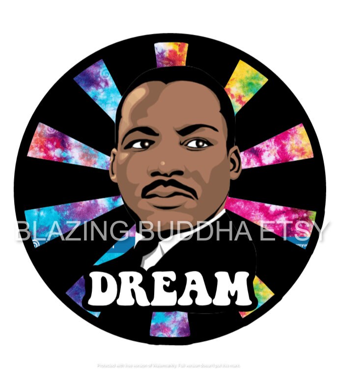 Mlk Stickers MLK Dream Stickers Martin Luther King Jr 3inch Stickers - Etsy