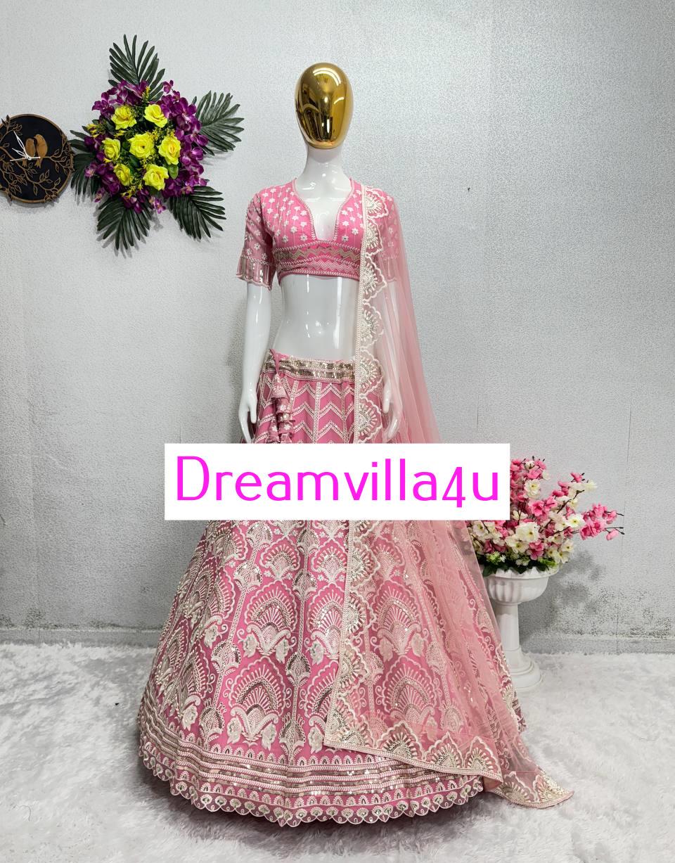 Pink Color Lehenga Choli for Women Indian Party Wear Designer Lengha Choli Wedding Sangeet Festive Bridesmaids Ready to Wear Ghagra Choli Etsy Canada