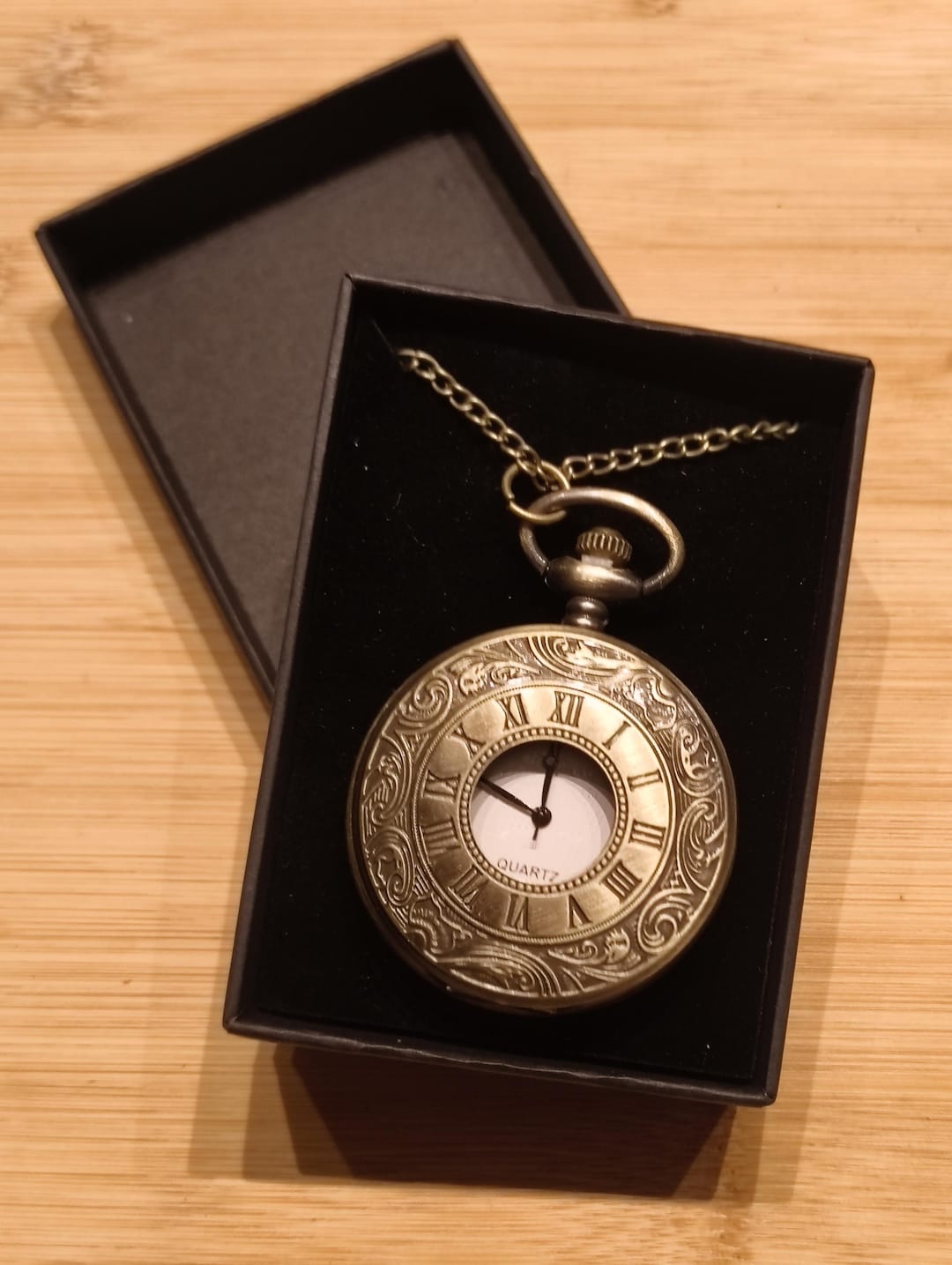 7th Doctor Who TV Movie Style Deluxe Metal Pocket Fob Watch