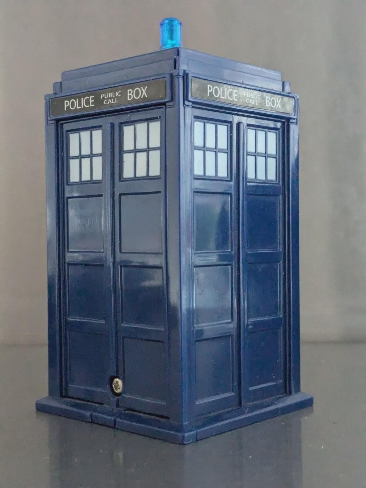 9th 10th Doctor Who TARDIS Electronic Light & Sound Police Box 3” Model ...