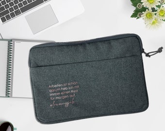 individual laptop bag laptop case pad cover laptop computer bag • gift idea student • personalized • Ipad • Macbook