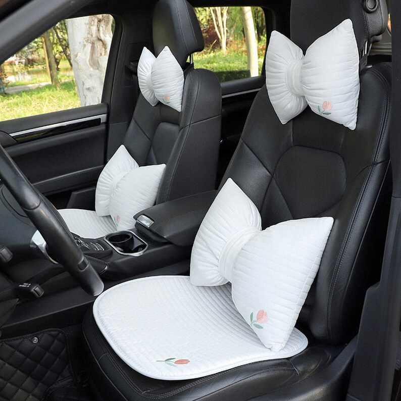 Cute Car Seat Cover Set for Women Kawaii Car Accessories for - Etsy