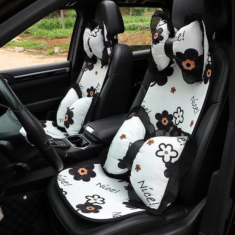 LOVERCAR Car Seat Waist Support Cushion Memory Foam Breathable