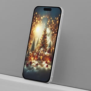 Christmas 2024 Smartphone Wallpaper / Phone Lock Screen / iPhone Background / Smartphone Wallpaper / Instant Download / Christmas