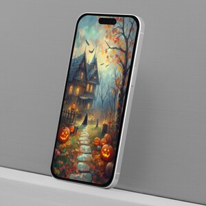 Halloween 2024 iPhone Wallpapers / Abstract / Phone Lock Screen / Smartphone Background / Smartphone Wallpaper / Instant Download