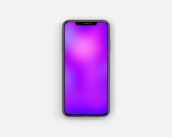 Abstract Purple iPhone Wallpaper: Beauty Smartphone Background (Digital Download)