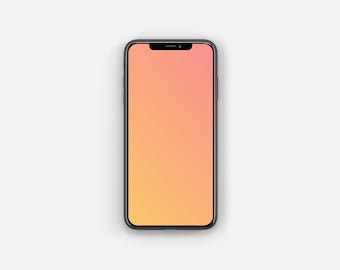 Abstract Gradient iPhone Wallpaper: Modern Smartphone Lock Screen (Digital Download)