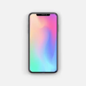 Abstract Rainbow iPhone Wallpaper / Phone Lock Screen / Smartphone Background / Smartphone Wallpaper / Instant Download / LGBTQ Pride
