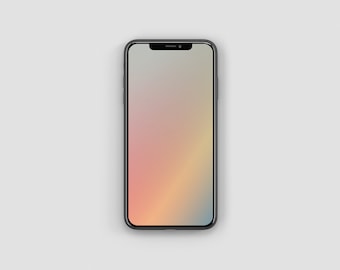 Abstract Gradient iPhone Wallpaper: Modern Smartphone Lock Screen (Digital Download)