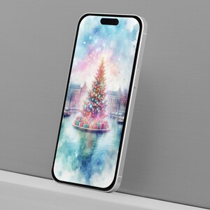 Christmas 2024 Smartphone Wallpaper / Phone Lock Screen / iPhone Background / Smartphone Wallpaper / Instant Download / Christmas