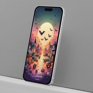Halloween 2024 Smartphone Wallpapers / Abstract / Phone Lock Screen / Smartphone Background / iPhone Wallpaper / Instant Download