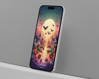 Halloween 2024 Smartphone Wallpapers / Abstract / Phone Lock Screen / Smartphone Background / iPhone Wallpaper / Instant Download