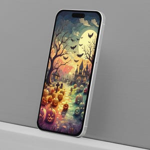 Halloween 2024 Smartphone Wallpapers / Abstract / Phone Lock Screen / Smartphone Background / iPhone Wallpaper / Instant Download