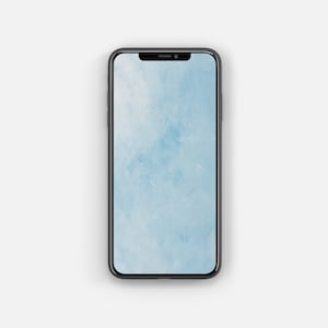 Pale Blue Textured iPhone Wallpaper / Abstract / Phone Lock Screen / Smartphone Background / Smartphone Wallpaper / Instant Download
