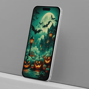Halloween 2024 Smartphone Wallpapers / Abstract / Phone Lock Screen / Smartphone Background / iPhone Wallpaper / Instant Download