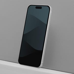 Onde scure e minimaliste Sfondo per iPhone / Estratto / Schermata di blocco del telefono / Sfondo per smartphone / Sfondo per smartphone / Download istantaneo