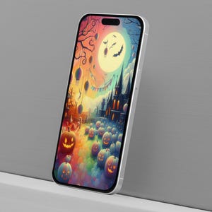 Halloween 2024 Smartphone Wallpapers / Abstract / Phone Lock Screen / Smartphone Background / iPhone Wallpaper / Instant Download