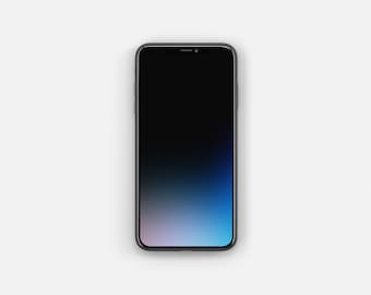 Dark Abstract iPhone Wallpaper: Modern Urban Design (Digital Download)
