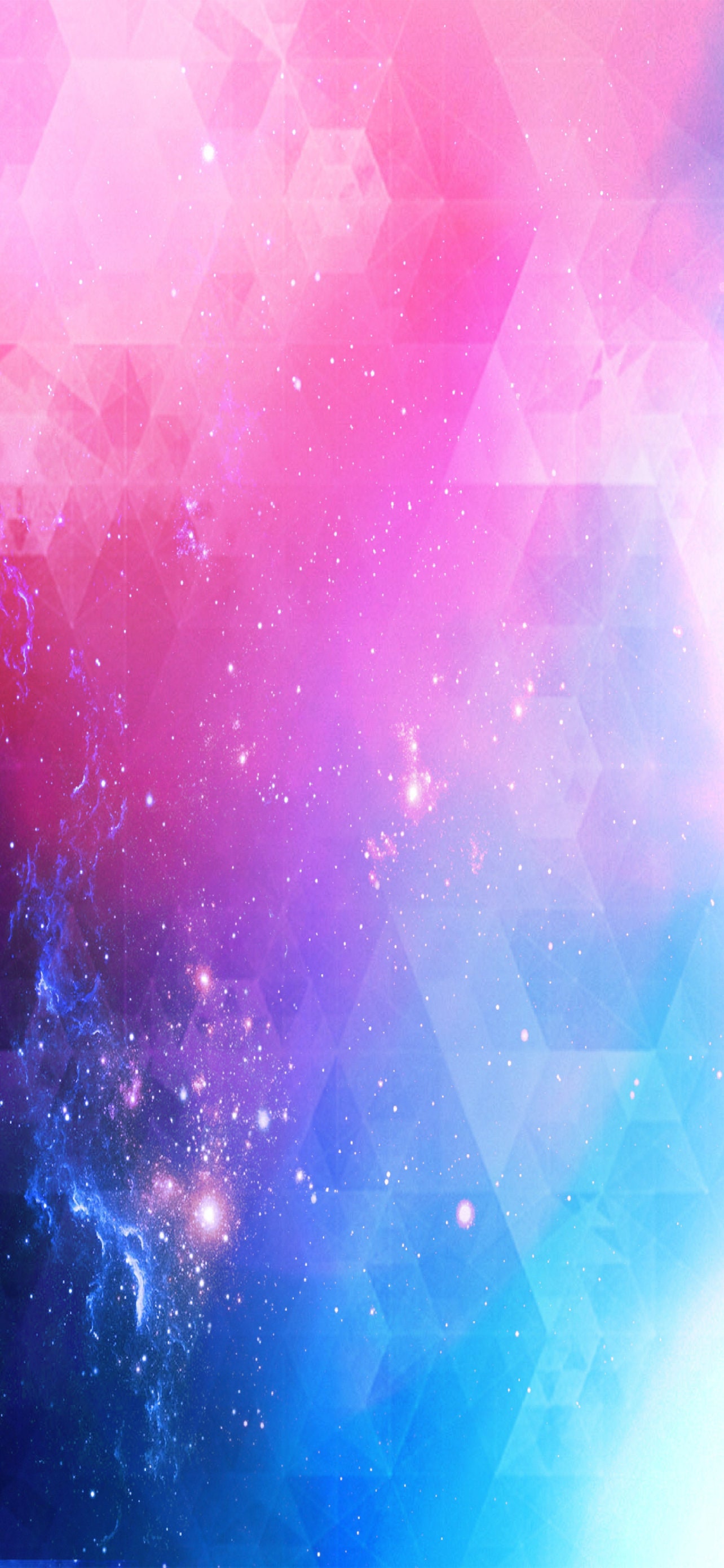 Pink \u0026 Blue Space Abstract iPhone Wallpaper (digital Download) - Etsy, image size:1284x2778