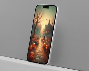 Halloween 2024 iPhone Wallpapers / Abstract / Phone Lock Screen / Smartphone Background / Smartphone Wallpaper / Instant Download
