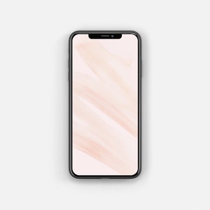 Beige Abstrakt iPhone Wallpaper: Strukturierter Smartphone Hintergrund (Digitaler Download)