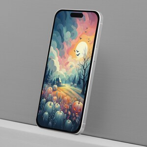 Halloween 2024 iPhone Wallpapers / Abstract / Phone Lock Screen / Smartphone Background / Smartphone Wallpaper / Instant Download