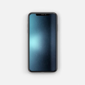 Blue Abstract iPhone Wallpaper / Phone Lock Screen / Smartphone Background / Smartphone Wallpaper / Instant Download