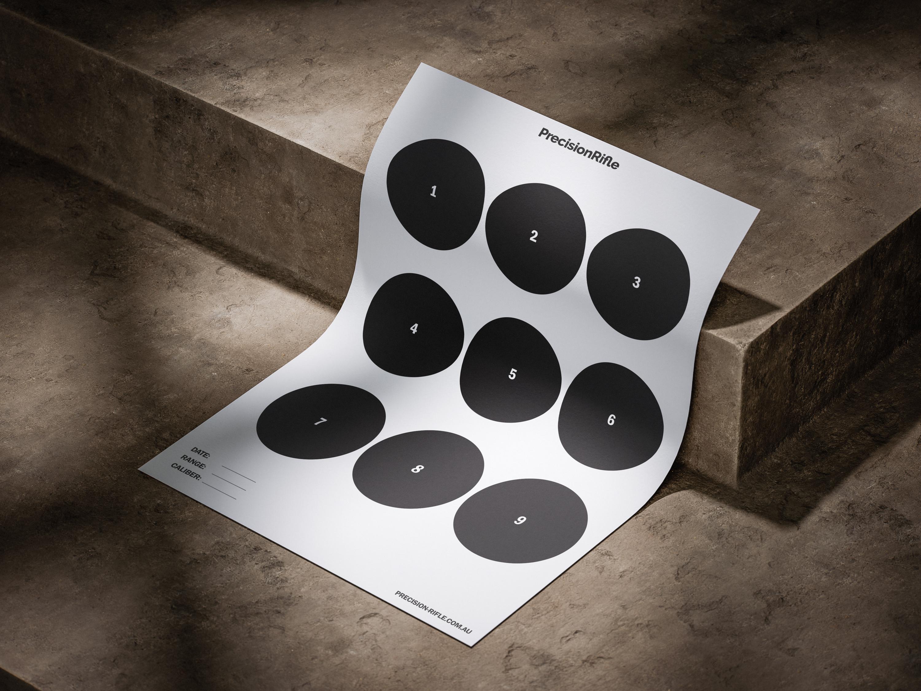 Precision Rifle Training Targets – Instant Download (9 Pack) - Etsy ...