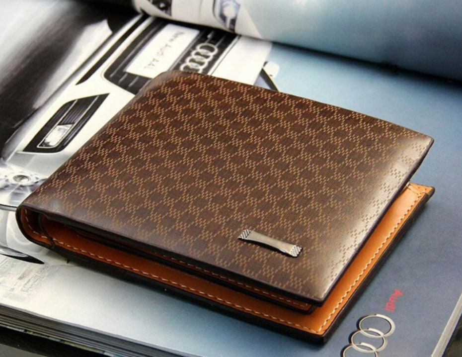 black lv wallet men