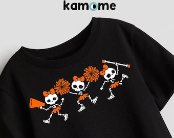 Cheerleader SVG, Cheerleader Skeleton Halloween SVG, Halloween Svg Png, Cheerleader Silhouette, Vector cut file, Cricut, Instant Download