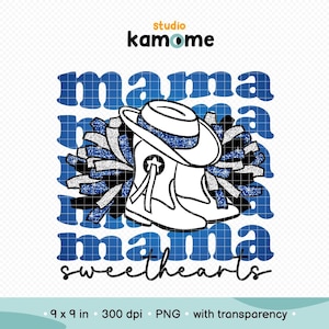 Drill Team Mama Sweethearts Navy Gliitter Png, Drill team mom Png, Drill team, Drill team shirt design, Instant Download