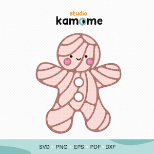 Concha SVG, Concha boy PNG, Cute Concha cut file, Gingerbread man Svg , Concha Cricut, Pan dulce, Pain sucré mexicain - Téléchargement instantané