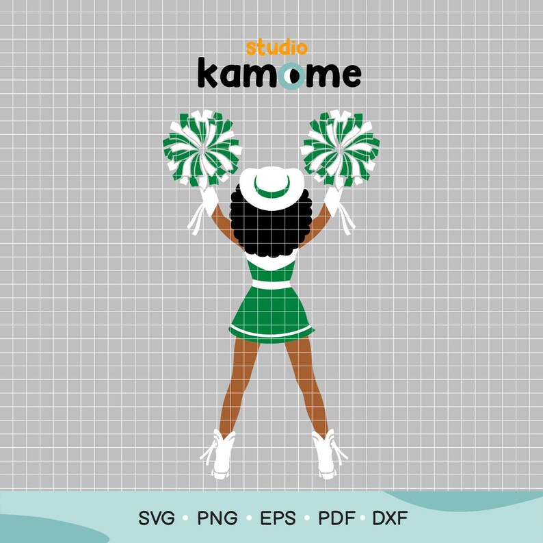 Drill Team Girl Bundle SVG, Drill Team Afro Girl Svg, Drill Team ...