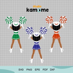 Drill Team Girl bundle SVG, Drill team afro girl svg, Drill team Silhouette, Drill team vector cut file Cricut, Instant Download