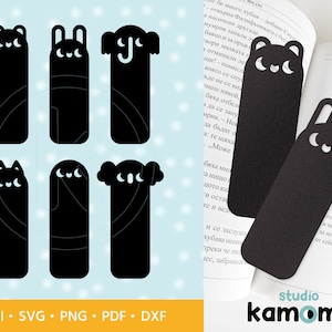 Bookmark svg, Bookmark template bundle svg, Instant Download,  Bookmark label tags, Bookmark animals, bookmark clipart, Bookmark Cricut