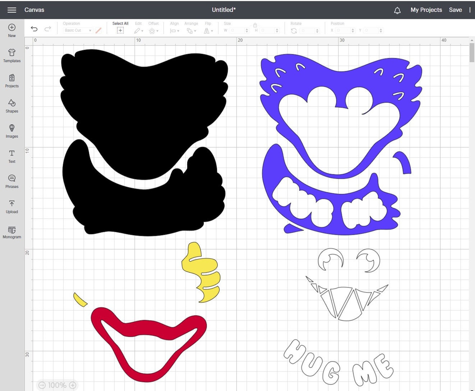 Huggy Wuggy SVG Huggy Wuggy Cut File Huggy Wuggy Cricut Etsy Denmark plantillas-de-huggy-wuggy-para-imprimir