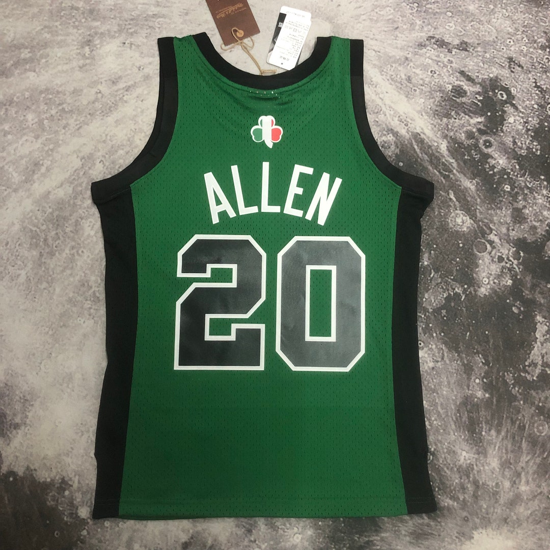 Men Vintage 20 Ray Allen Basketball Jersey Boston Basketball Etsy