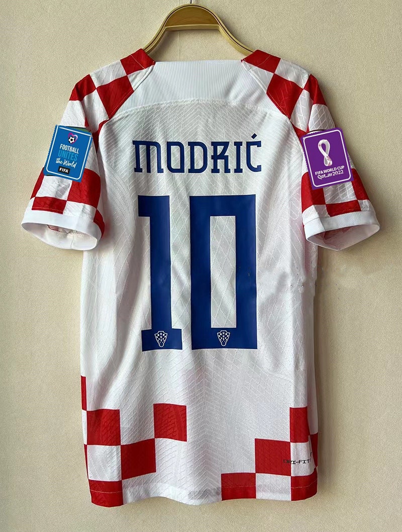 Men 2022 2023 World Cup Croatia Soccer Jersey Home Luka Modric Etsy