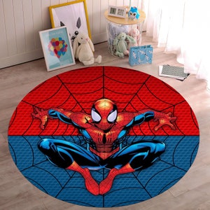 Spiderman, Tapis Spiderman, Tapis Spiderman, Carpette, Tapis populaire, Tapis rond, Tapis pour enfants, Tapis Spiderman, Tapis moderne, Tapis populaire, Tapis cadeau