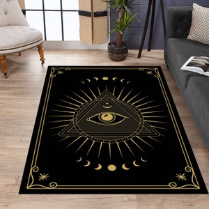Eye, Eyes Rug, Masonic Rug,Horus Eye Rug,Ancient Rug,Egyptian  Rug,Ancient Egypt Rug,Triangle Rug,Home Decor,Gift Ancient Rug,Illuminati Rug
