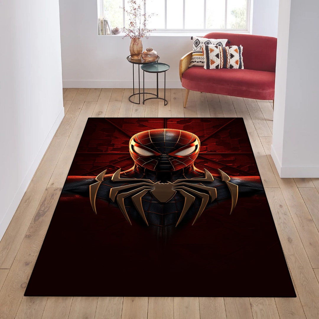 Spiderman, Spiderman Rug,spider Man Rug, Area Rug, Popular Rug, Non ...