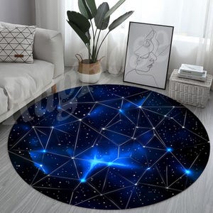 Teppich für Galaxien, runder Teppich, Astrologie, Teppich, Galaxie, Teppich, Teppich, Teppich, Teppich, Teppich, Unikat